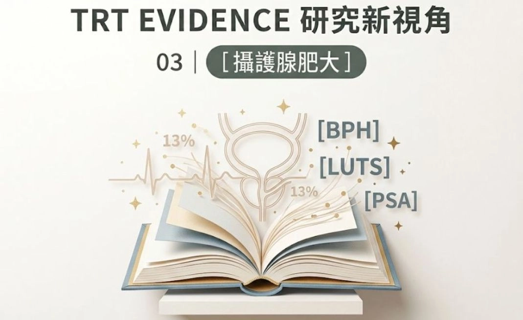 有攝護腺肥大還能補睪固酮嗎？BPH 與 TRT 的 2026 新證據